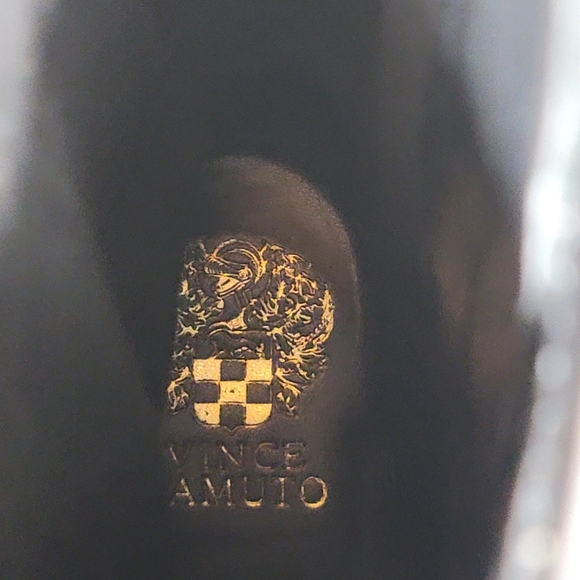 NWOB Vince Camuto Kerivini in Smooth Black Leather Moto Boot Size 10.5 SB7 - Picture 13 of 13